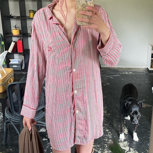 ralph lauren button down night down - Picture 2 of 3